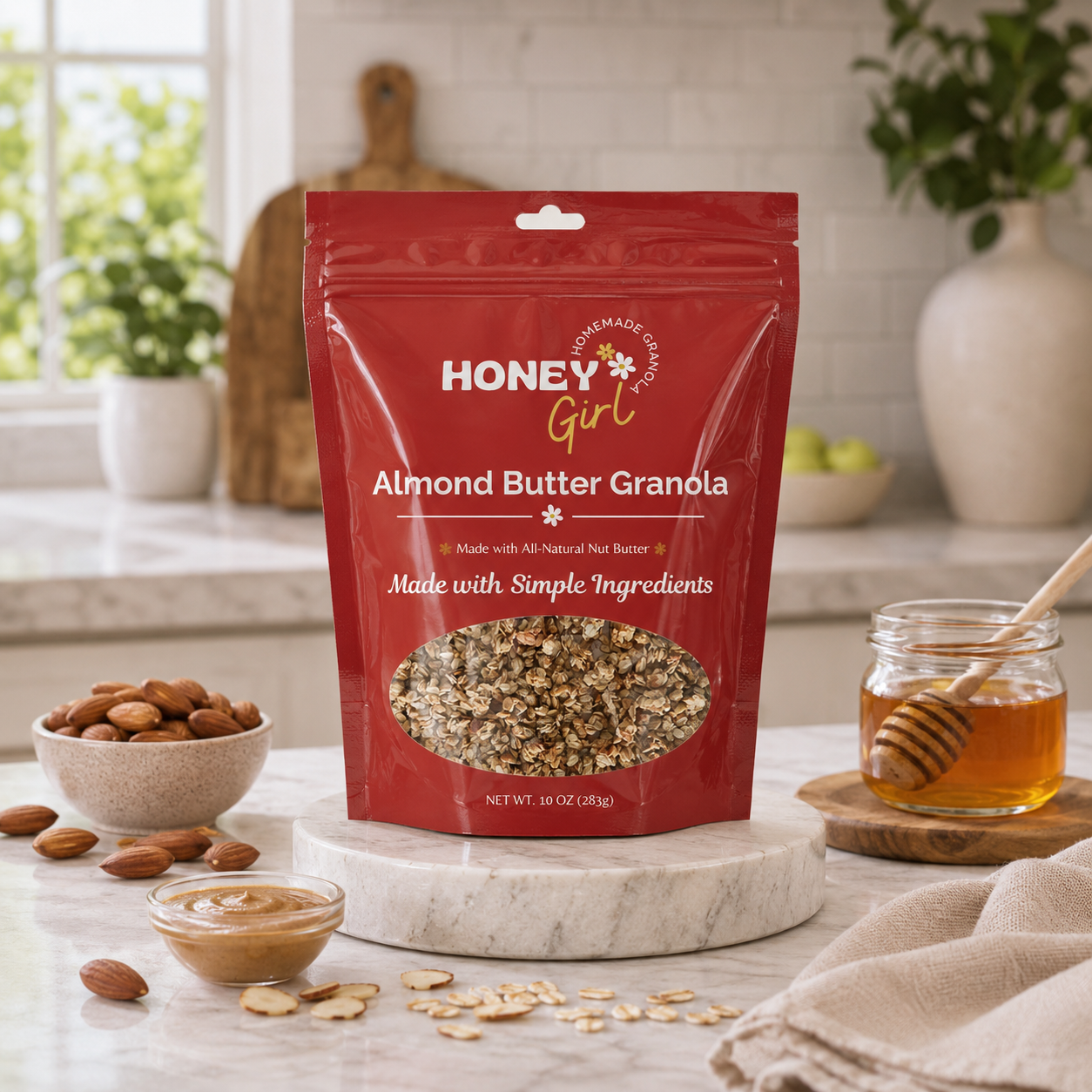 Almond Butter Granola